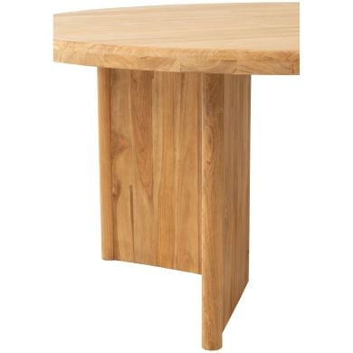 Стол "wood natural" (150x150x75 см) J-LINE 43763