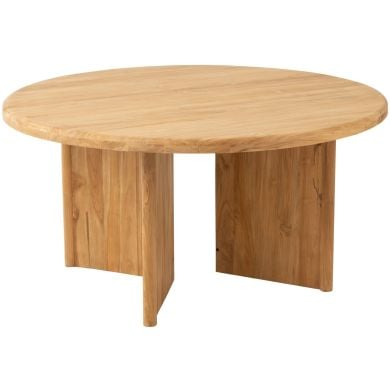 Стол "wood natural" (150x150x75 см) J-LINE 43763