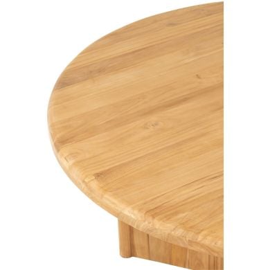 Стол "wood natural" (150x150x75 см) J-LINE 43763