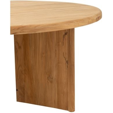 Стол "wood natural" (150x150x75 см) J-LINE 43763