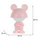 Світильник-нічник LED з акумулятором Dreamy Mouse, рожевий Kite K25-315-2-2