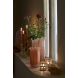 Тарелка 21,5x18,5x6,5 см BANDA керамическая розовая Light&Living 6350989