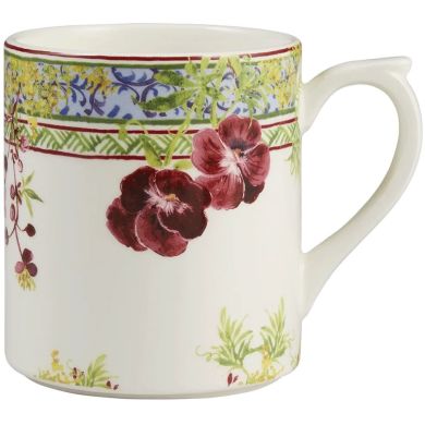 Велика глиняна кружка MILLEFLEURS 420 мл - H 10.4 см GIEN 1643смUX48