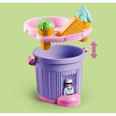 Ведерко Playmobil для песка Мороженое 9406