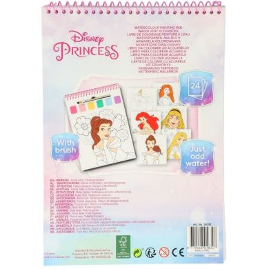 Водна розмальовка 24 аркуші Disney Princess Disney DP24355