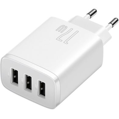 Зарядное устройство для Baseus Compact 3U 17W CCXJ020102 белый