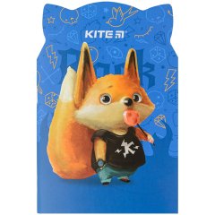 Блокнот м'яка обк., 48 аркушів, Candy fox KITE K22-461-3