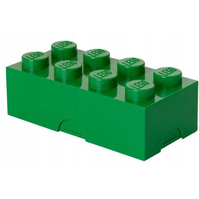 Восьмиточковий зелений бокс для зберігання Х8 Lego 40231734