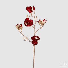 Декоративна квітка магнолія червона EDG H79 683757,4
