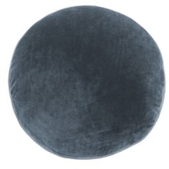Декоративная подушка MARSHMALLOW d 40 см, h 6 см, сироблак. Tiseco 3420BLUESTONE