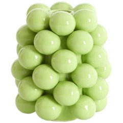 Декоративная ваза &Oslash;14x17,5 см BOYANG, керамика, глянцево-зеленая Light&Living 5756581