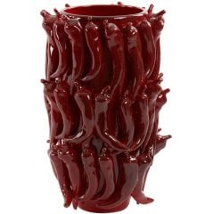 Декоративна ваза 26,5x25x39 см PEPPER керамічна червона Light&Living 5851176