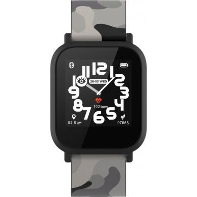 Детские смарт-часы Canyon MyDino black (1.3 IPS full touch screen, waterproof,155mAh battery) 5291485007737