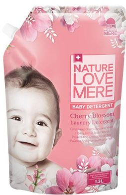 Гель для стирки детской одежды Nature Love Mere с экстрактом цветения вишни 1300 мл 8809402092284