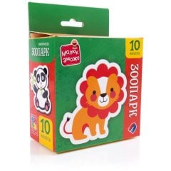 Игра развивающая набор магнитов. Зоопарк Vladi Toys VT3106-39
