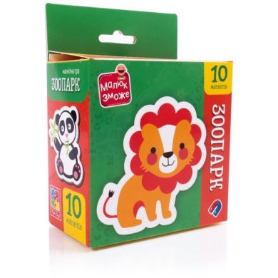 Игра развивающая набор магнитов. Зоопарк Vladi Toys VT3106-39