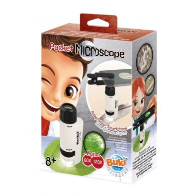 Игрушечный Карманный микроскоп х 120 BUKI FRANCE MR200