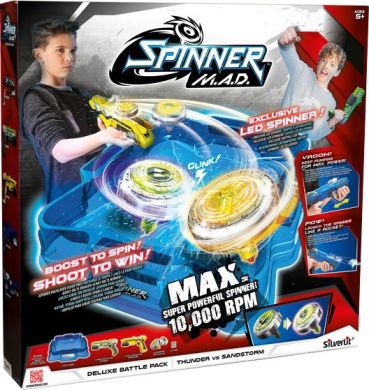 Игровой набор бластеров Spinner M.A.D. Молния и Песчаная буря 86331