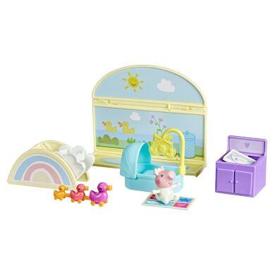 Ігровий набір PEPPA FIGURINES серії Кімнати КІМНАТА КРИХІТКИ ЕВІ G2835