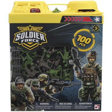 Игровой набор Солдаты Bucket Playset (100 Pieces)/Кейс (100 эл.), 545032 Chap Mei 545032