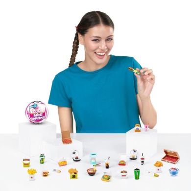 Игровой набор ZURU MINI BRANDS FOODIE Фигурки сюрприз в слое 5 шт. в ассортименте ZURU 6855986