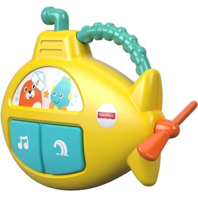 Интерактивная игрушка Fisher Price On the go Музыкальная субмарина GFX89, Разноцветный