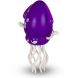Интерактивная игрушка TIKI WIKI КАЛЬМАРИНИ ДЕНСЕРИНИ (свет, украинский, пурпурный) Tiki Wiki 158-21-UA-P