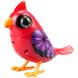 Интерактивная птичка DIGIBIRDS II КРАСНЫЙ КАРДИНАЛ (50 мелодий, клипса) 88603