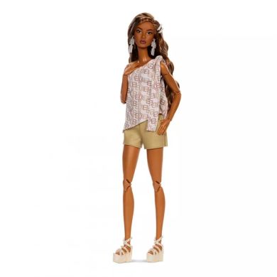 Коллекционный набор You Create Barbie Basics брюнетка JJX35
