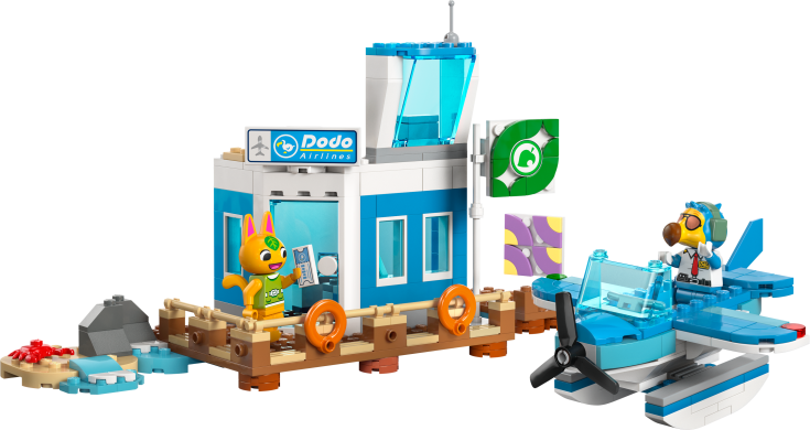 Конструктор LEGO Animal Crossing Літайте з Dodo Airlines 77051