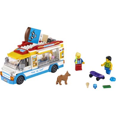 Конструктор LEGO City Great Vehicles Фургон із морозивом, 200 деталей 60253