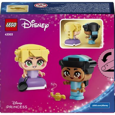 Конструктор LEGO Disney Princess Мініпринцеси Жасмін і Рапунцель 43303