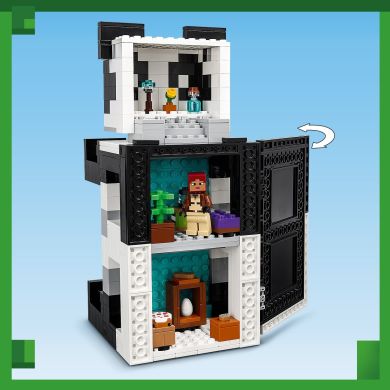 Конструктор LEGO Minecraft апартаменты панды 553 деталей 21245