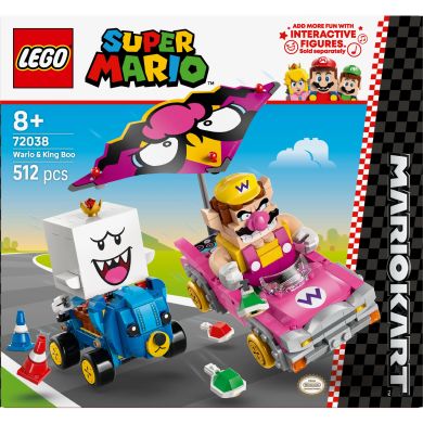 Конструктор Mario Kart &ndash; Wario и King Boo LEGO Super Mario 72038