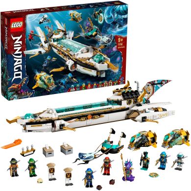 Конструктор Підводний дарунок LEGO NINJAGO 1159 деталей 71756