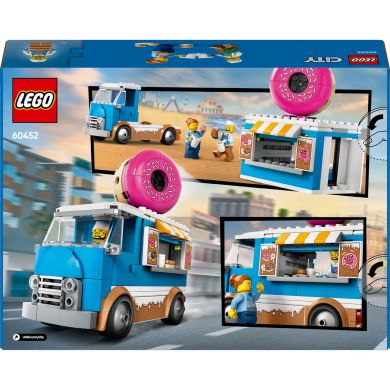 Конструктор Грузовик с пончиками LEGO City 60452
