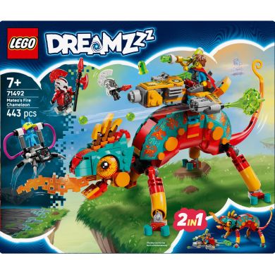 Конструктор Огненный хамелеон Матео LEGO DREAMZzz 71492