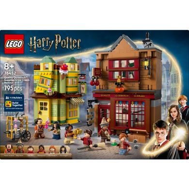 Конструктор Качественные товары для квиддича и кафе с мороженым LEGO Harry Potter TM 76452