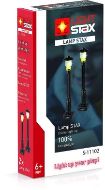 Ліхтарики вуличні Light Stax з LED-підсвічуванням, чорні LS-S11102
