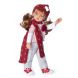Модна лялька ЕМЕЛІ у червоному вбранні модерн 33 см, Antonio Juan (Антоніо Хуан) 25298