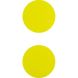 Набор иконок светоотражающих, желтый Kite K23-107-2.