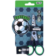 Ножницы Yes Football 13 см с принтом на лезвии 480488