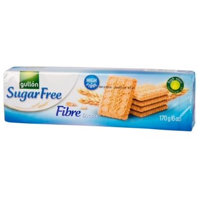 Печиво без цукру GULLON ZERO Fibre, 170г T3973