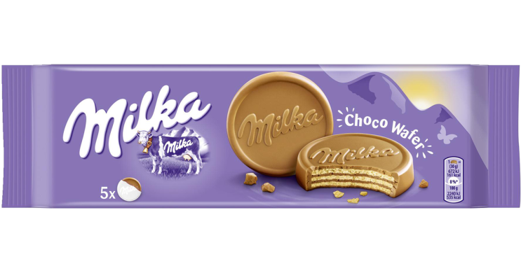 Печиво Milka ChocoWafer 150г 704225