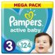 Подгузники Pampers Active Baby, размер 3, 6-10 кг, 124 шт 81709624, 124