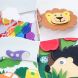 Развивающая книга для детей Монтессори Жираф XIE SHENG TOYS 25006