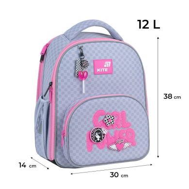 Рюкзак Education каркасный 556 Girl's Power K26-556M-1