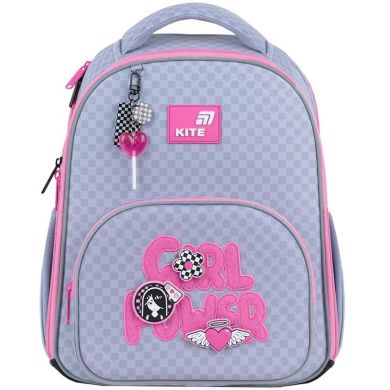 Рюкзак Education каркасный 556 Girl's Power K26-556M-1