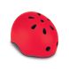 Шлем защитный детский GLOBBER EVO LIGHTS, красный, с фонариком, 45-51 см XXS/XS 506-102