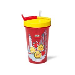 Стакан для напоїв з принтом дівчинка 0,5 л Lego 40441725